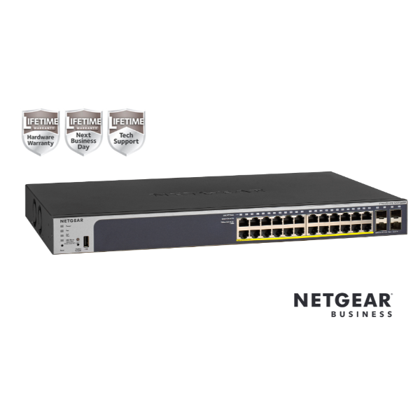 Switch NETGEAR GS728TP / Preto_0