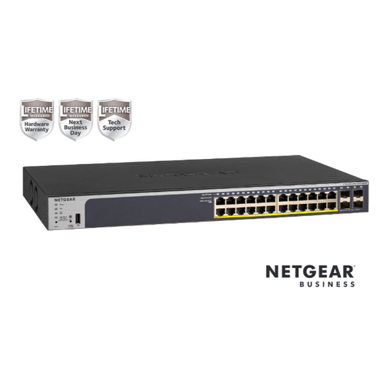 Switch NETGEAR GS728TP / Preto_0