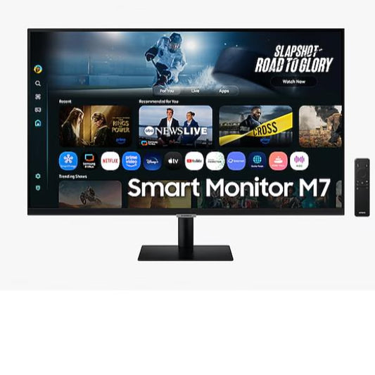 Smart Monitor Samsung / UHD / USB-C / Speaker / Telecomando / Preto / LS32FM700UUXEN_0