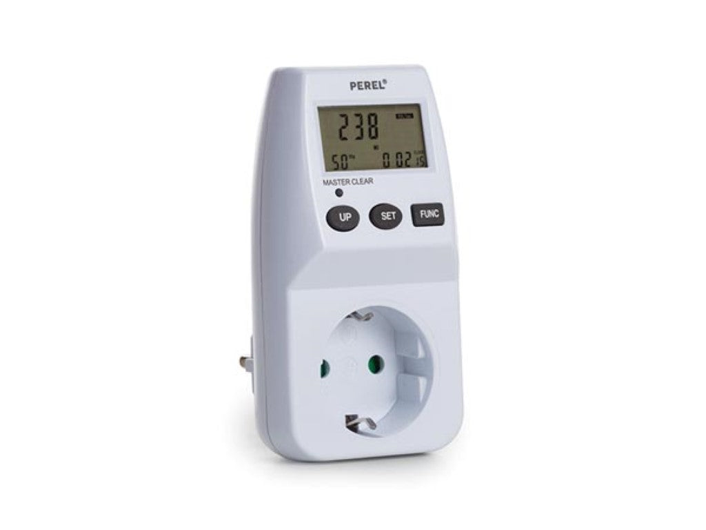 MEDIDOR DE ENERGIA 230 VAC - 16 A - FICHA TIPO ALEMÃO_0
