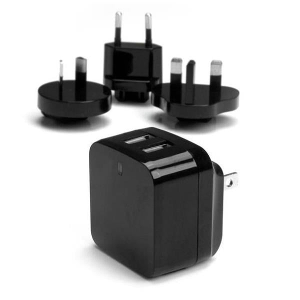 Caricabatterie da parete a due porte USB_0