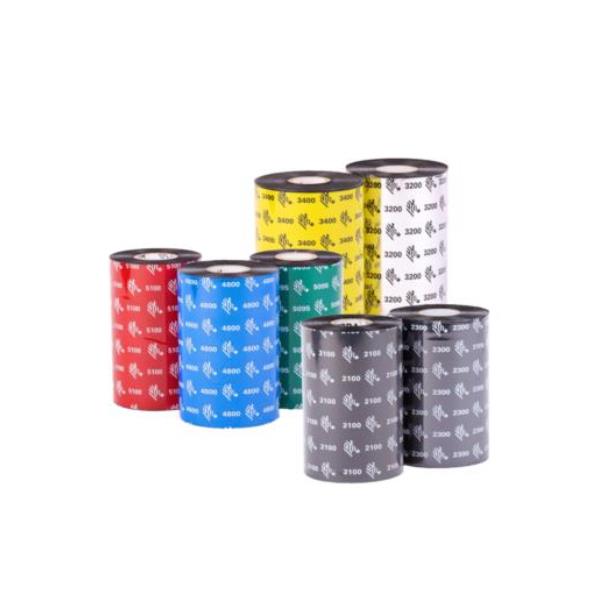 Rolo de Ribbon Zebra / Preto / 60X450 / 3200 Rolls x Box 6 / 03200BK06045_0