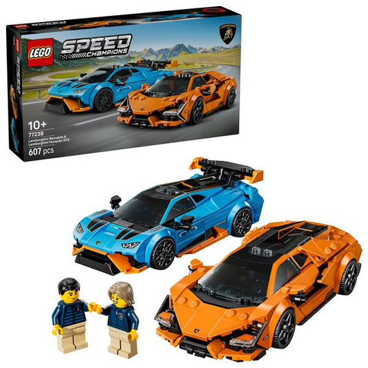 Construções LEGO / Speed Champions / Lamborghini Revuelto e Huracán STO / 77238_0