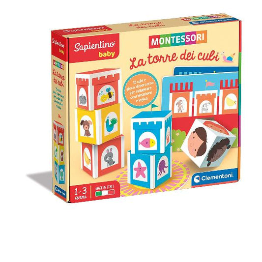 Montessori Baby La torre dei cubi_0