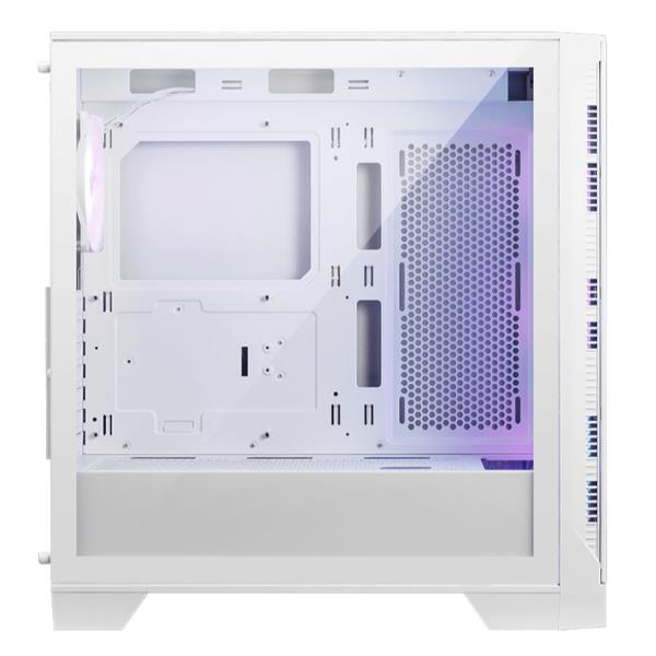 CAJA MSI MAG FORGE 320R AIRFLOW WHITE,1x2.5"+2x2.5â€/3.5â€,3x120MM+1x120MM (ARGB),2xUSB3.2,+AUDIO+MICRO,RGB,MID-TOWER(BLANCO)_1