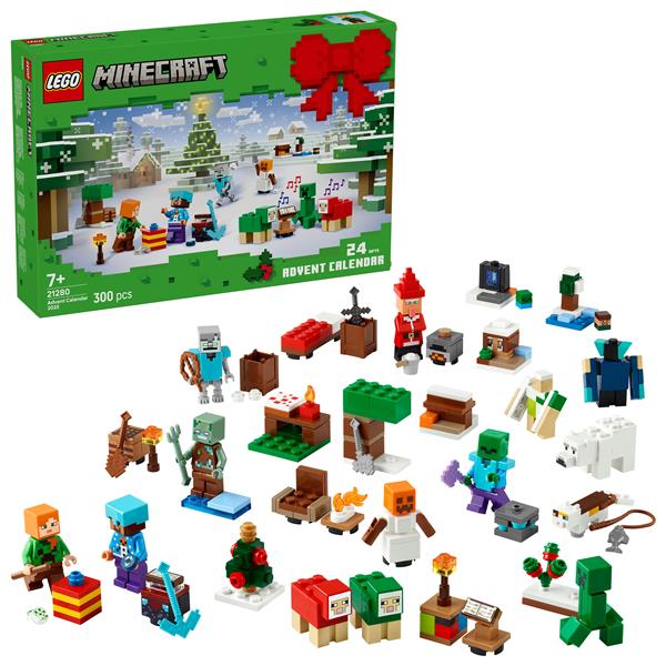 Calendário de Advento LEGO / 21280 / Minecraft / 2025_0