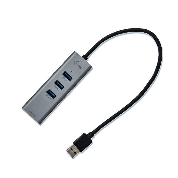 I-TEC USB 3.0 METAL HUB + GLAN CPNT_0