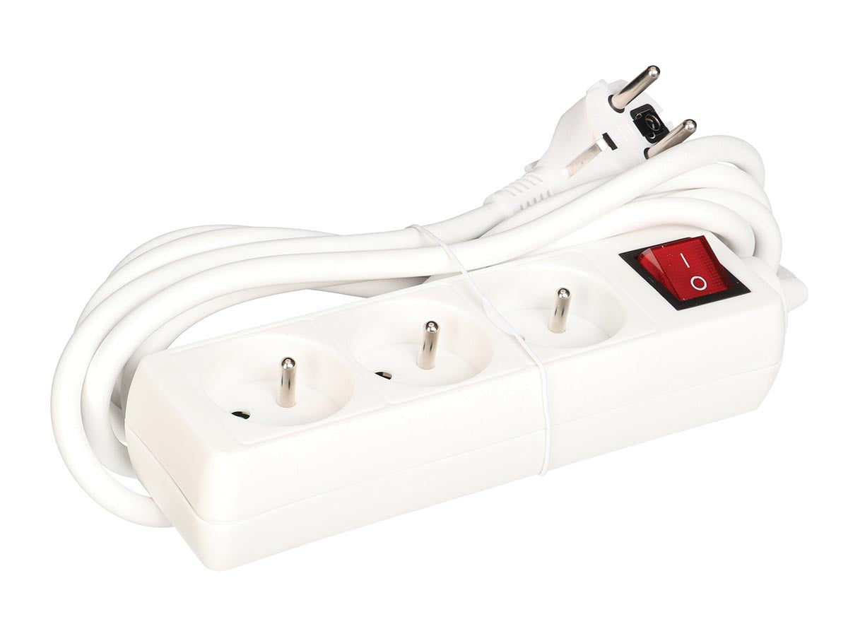 TOMADA TRIPLA - COM INTERRUPTOR - CABO COM 3 m_0
