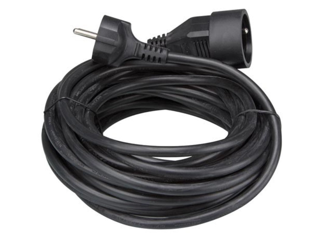CABO DE EXTENSÃO - 10 m - PRETO - 3G1.5 - TOMADA TIPO FRANCÊS_0
