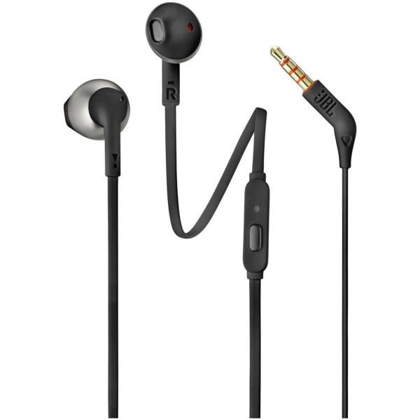 Auriculares Intrauditivos JBL Tune 205/ con Micrófono/ Jack 3.5/ Negros_1