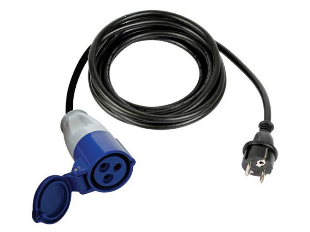 CABO COM ADAPTADOR FICHA SCHUKO / TOMADA CEE - 3 m_0