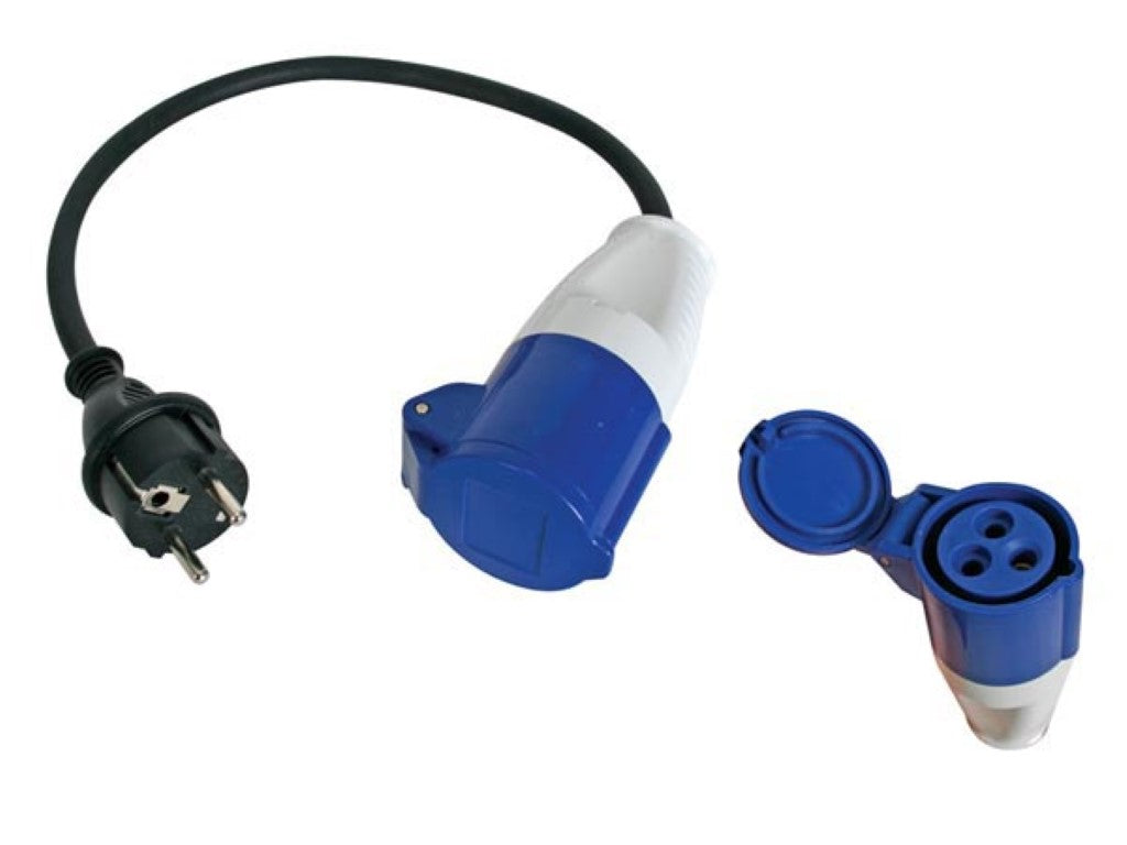 CABO COM ADAPTADOR FICHA SCHUKO / TOMADA CEE_0