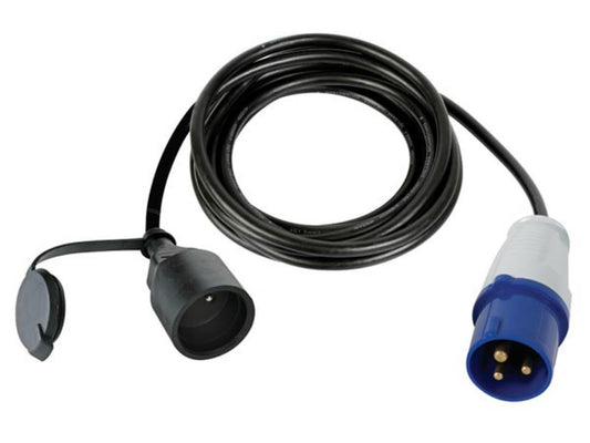 CABO COM ADAPTADOR TOMADA / FICHA CEE - 3 m_0