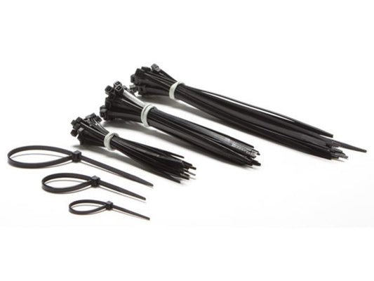 ABRAÇADEIRAS EM NYLON PARA CABOS - PRETO (75 unids.)_0