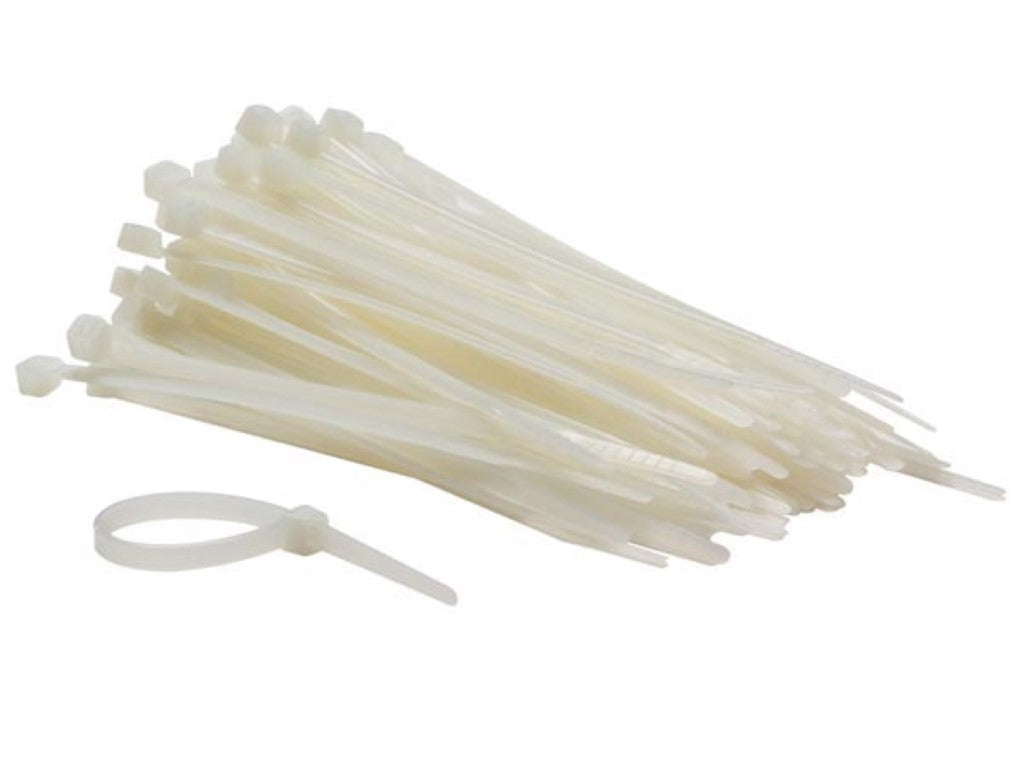 ABRAÇADEIRAS EM NYLON PARA CABOS - 4.6 x 120 mm - BRANCO (100 unids)_0