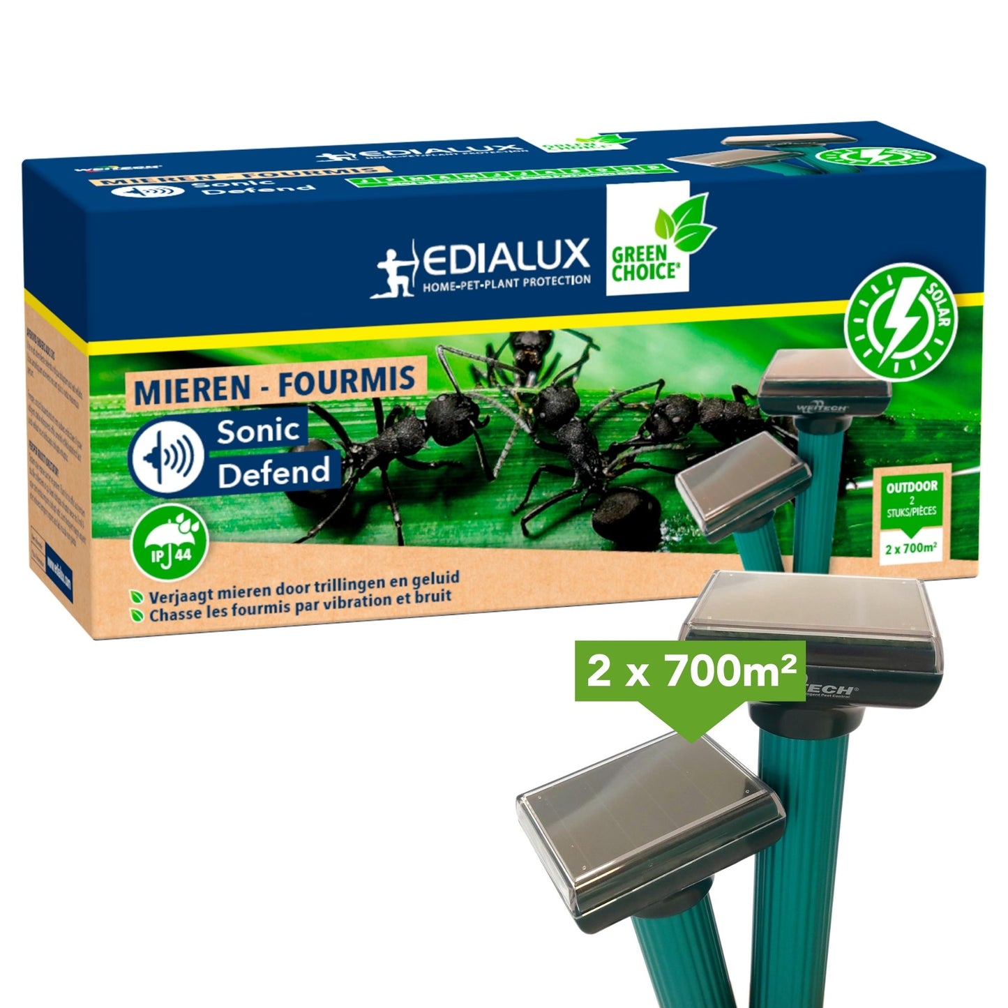 Sonic Defend - formigas, solar, max. 2 x 400m²_0