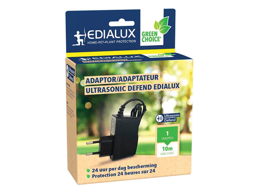 Adaptador de rede para repelentes ultra-sónicos com cabo de 1m e cabo de extensão de 10m_0