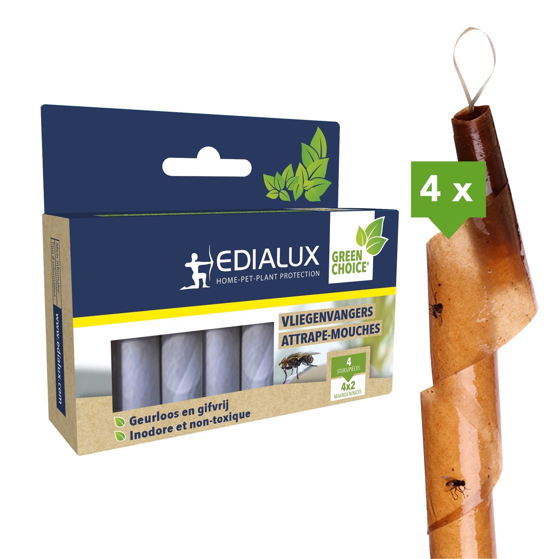 Green Choice - papa-moscas, 4 peças_0