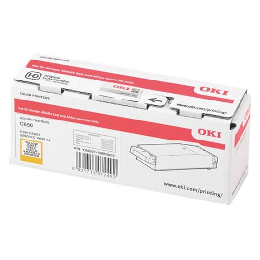 Toner OKI / Amarelo / 09006129_0