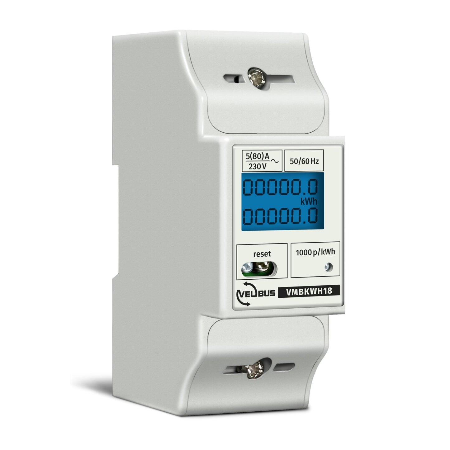 MONOFÁSICO - MEDIDOR DE kWh PARA MONTAGEM EM DIN-RAIL - 2 MÓDULO- PARA USO PROFISSIONAL_0