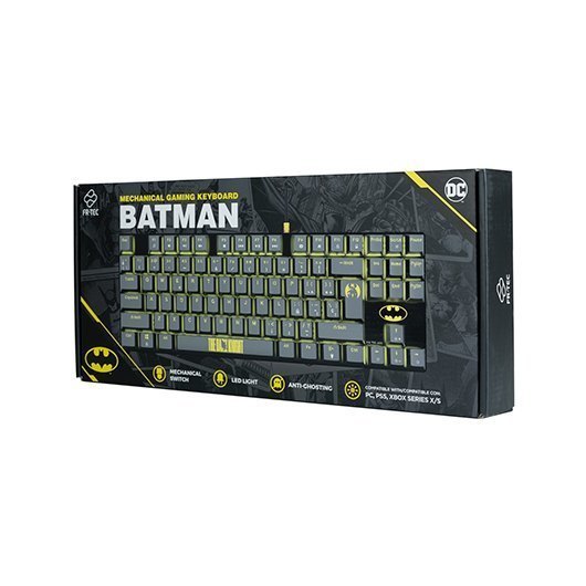 TECLADO GAMING FR-TEC PC DC BATMAN_0