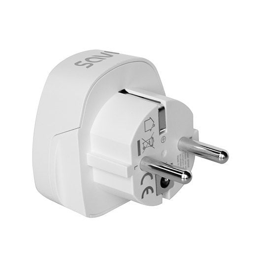 ADAPTADOR ENCHUFE VIAJE UK A ESPAÃ‘A SAVIO AP-02_0
