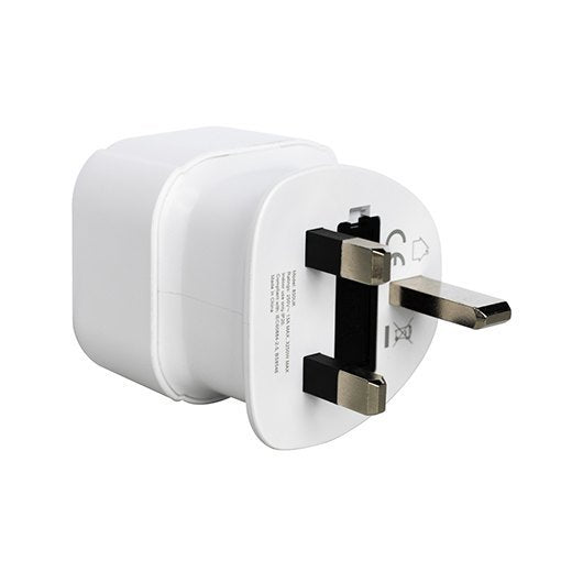 ADAPTADOR ENCHUFE VIAJE ESPAÃ‘A A UK SAVIO AP-04_0