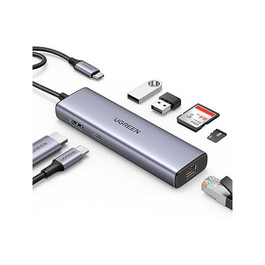 HUB UGREEN 7in1 4K HDMI USB C_0