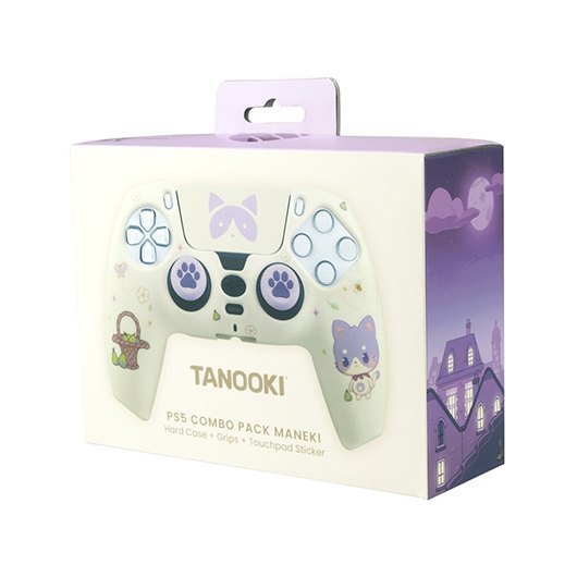 KIT FUNDA+GRIPS MANDO PS5 FR-TEC TANOOKI MANEKI_0