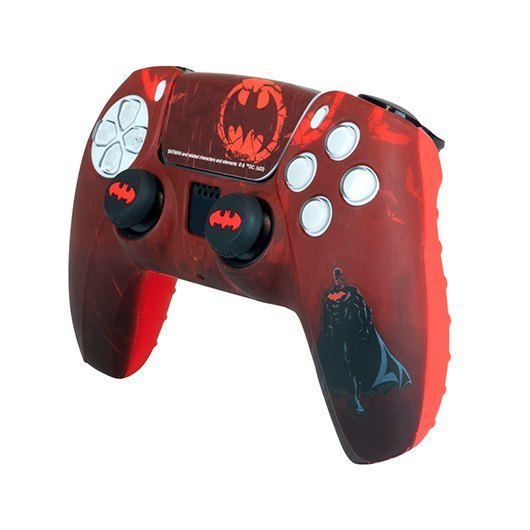 KIT FUNDA+GRIPS+STICKER MANDO PS5 FR-TEC DC BATMAN_0