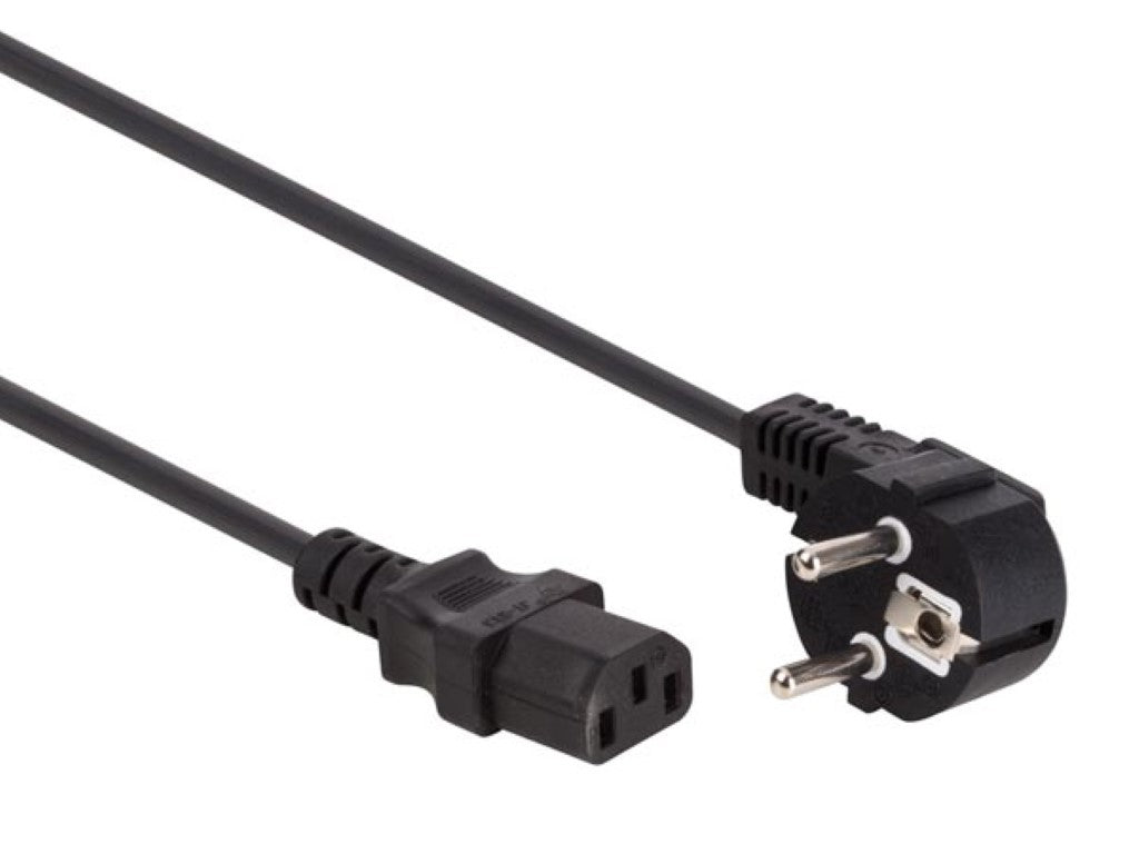 CABO DE ALIMENTAÇÃO PRETO CEE 7/7 90° + C13 L=2.5 m H05VV-F 3G1.0 mm²_0