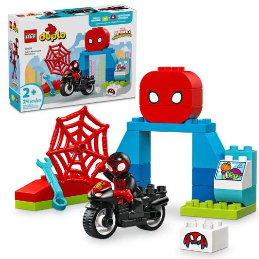10424 DUPLO Marvel Spins Motorrad-Abenteuer, Konstruktionsspielzeug_0
