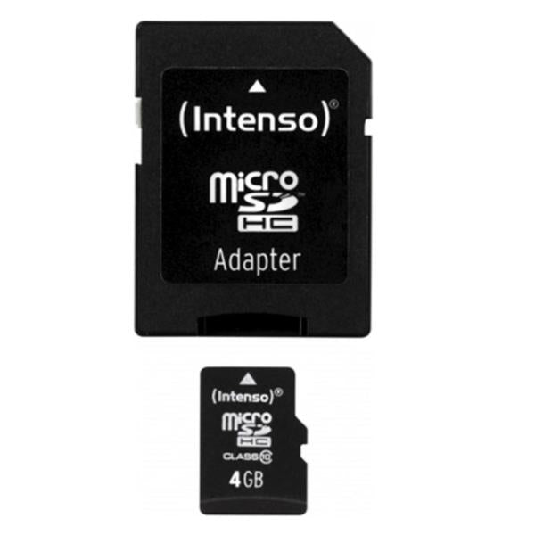 Cartão de Memória microSDHC INTENSO / 4 GB / Preto_0