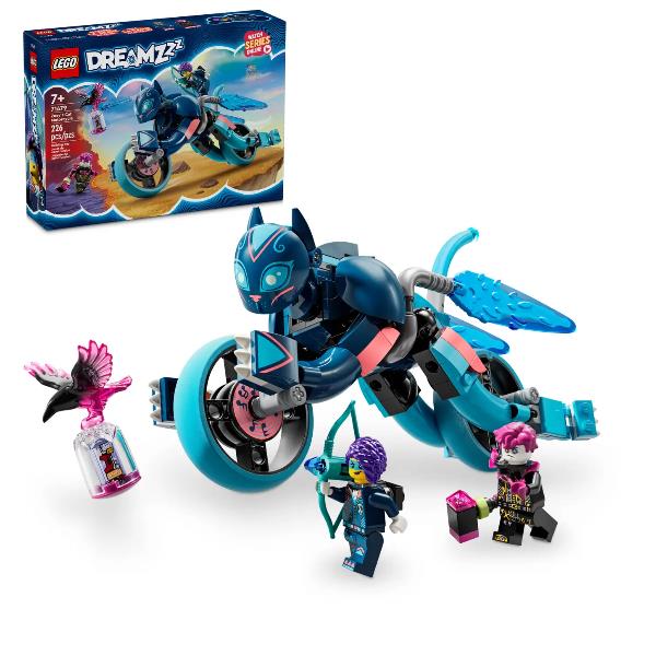 Construtivo LEGO 71479 DREAMZzz Zoeys Katzenmotorrad / Multicolorido_0
