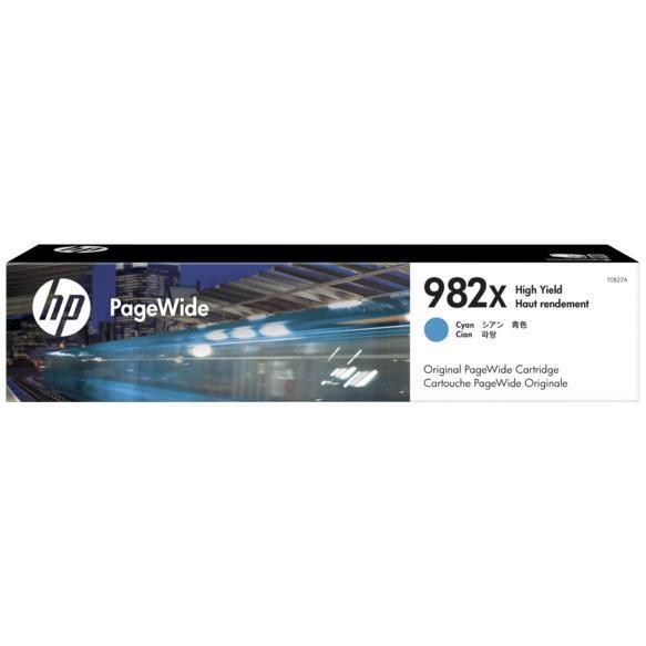 HP 982X HP 982X High Yield Cyan Original PageWide Cartridge_1