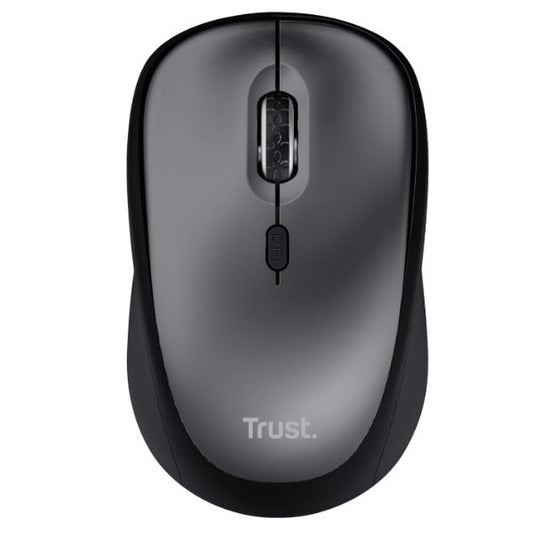 YVI+ MOUSE WIRELESS SILENZIOSO - 83% PLASTICA RICICLATA - DURATA BATTERIA 12 MESI - NERO_1
