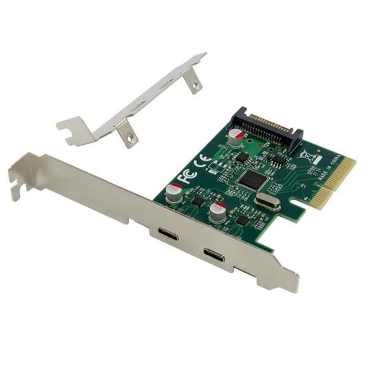 Conceptronic  2-Port USB 3.2 Gen 2 Type-C PCIe Card_0