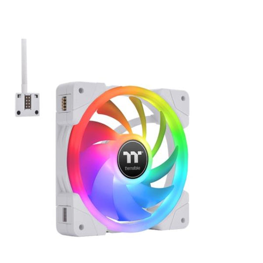 Ventoinha THERMALTAKE / Branco / RGB PC Cooling Fan Premium Edition_0