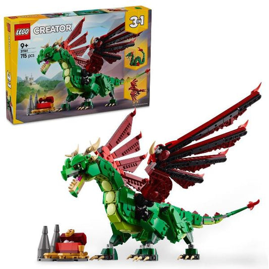 31161 Creator 3-in-1 GrÃ¼ner Drache, Konstruktionsspielzeug_0