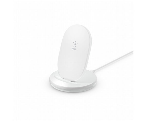 SUPPORTO DI RICARICA WIRELESS 15W CON ALIMENTATORE - BIANCO_0