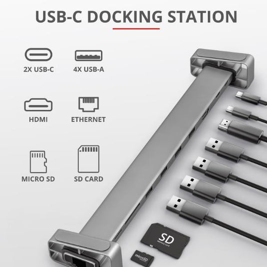 DALYX 10-IN-1 DOCKING STATION USB-C - ALLUMINIO_0