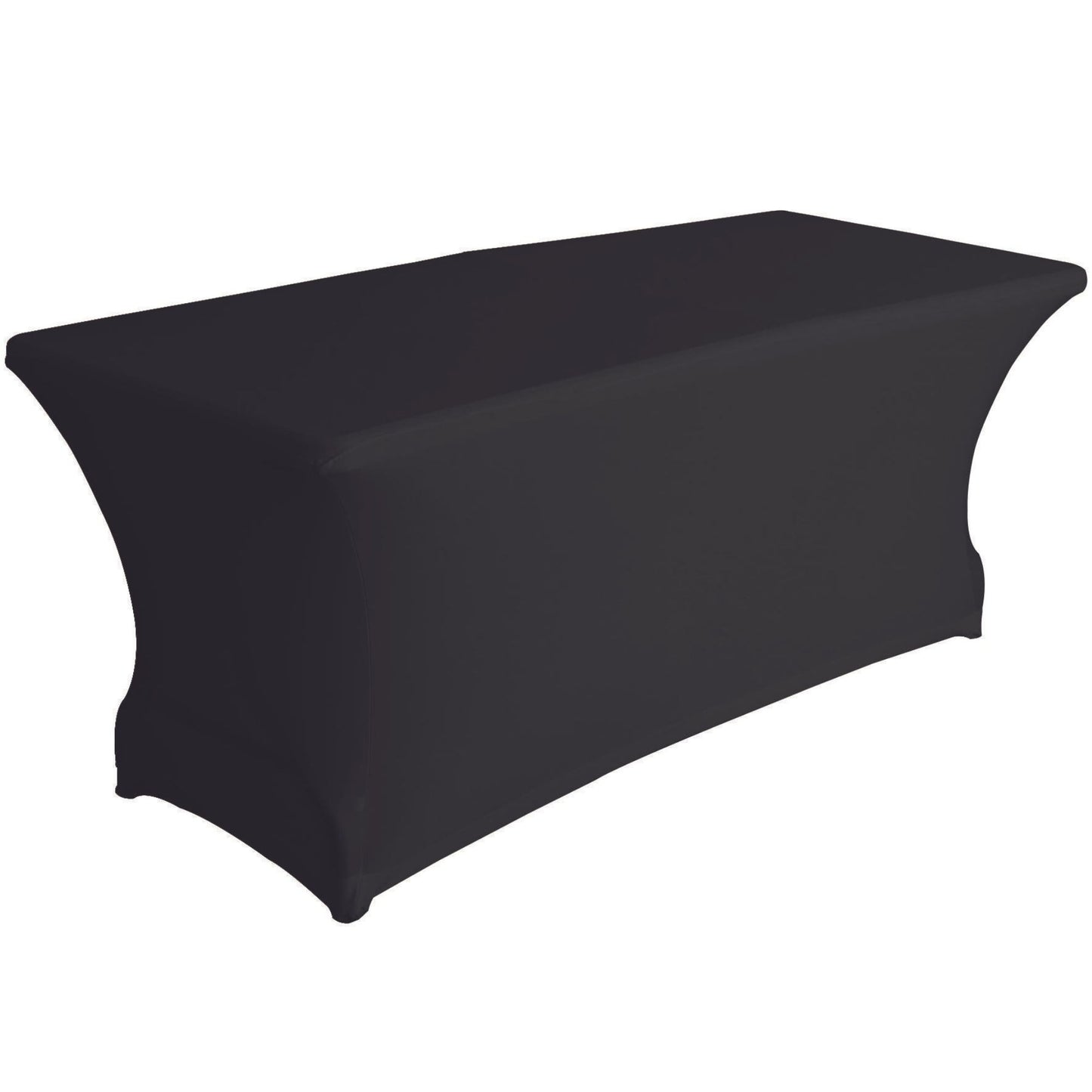 Cobertura para mesa rectangular - extensível - preto_0