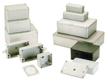 GABINETE FUNDIDO SELADO - ALUMÍNIO -115 x 65 x 55 mm_0