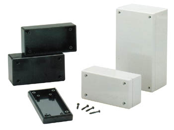CAIXA DE UTILIDADES - CINZA - 135 x 75 x 50 mm_0