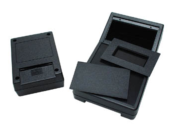 CAIXA ABS - PRETA - 111 x 82 x 38 mm_0