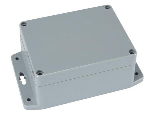 CAIXA EM ABS VEDADA COM FLANGE DE MONTAGEM 115 x 90 x 55 mm_0