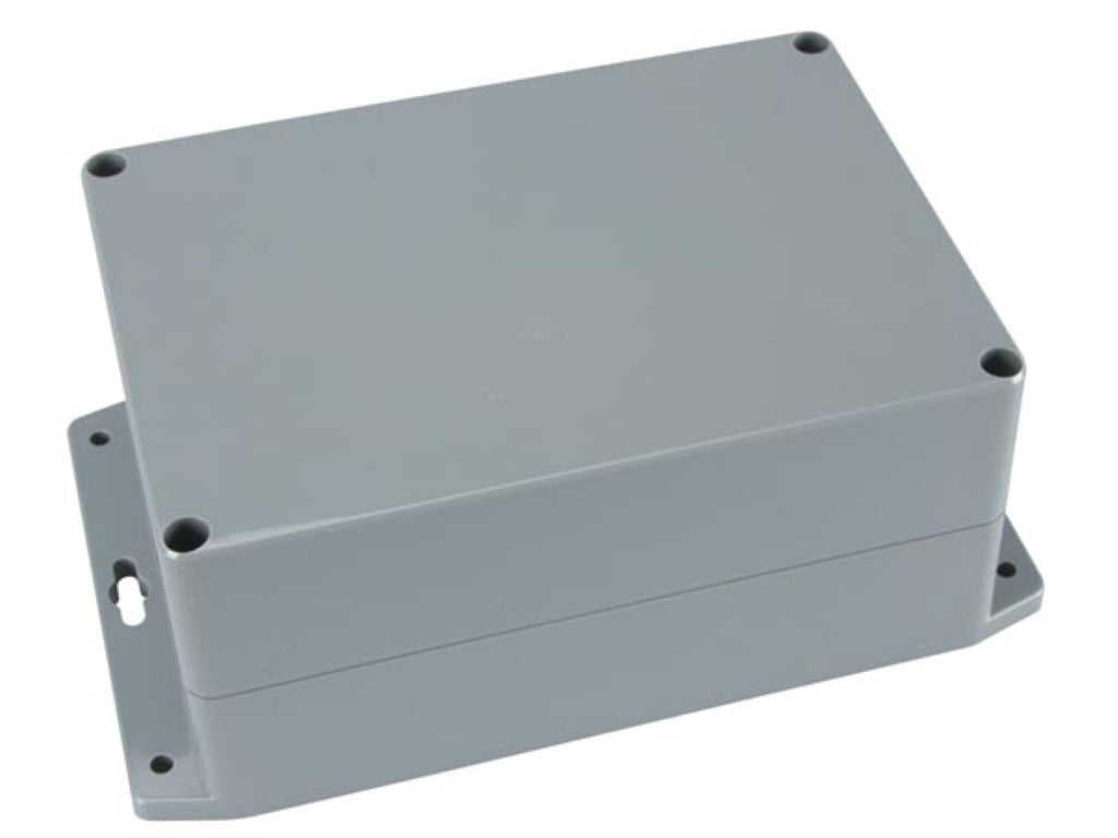 CAIXA EM ABS VEDADA COM FLANGE DE MONTAGEM 222 x 146 x 55 mm_0