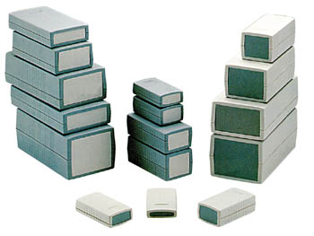CAIXA PARA PROJECTOS - CINZA ESCURO - 190 x 100 x 40 mm_0