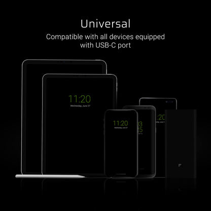 Cable USB - USB-C Green Cell GCmatte, 25cm, with Ultra Charge, QC 3.0_5