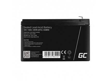 Green Cell AGM VRLA 12V 10Ah maintenance-free battery for UPS units_6